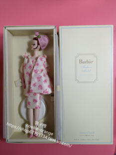 发 Barbie Luncheon Ensemble Silkstone 2013 一枝花芭比ST娃娃