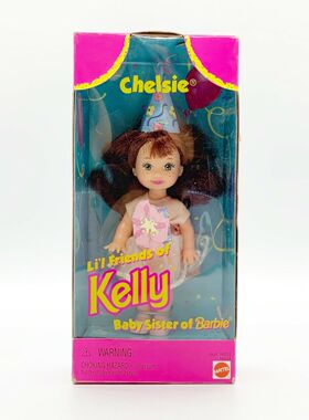发 Barbie Li l Friends of Kelly Chelsie 1996 芭比凯莉娃娃