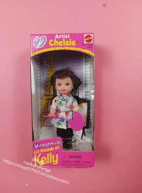 发 Barbie Adventure with Kelly Artist Chelsie 艺术家凯莉娃娃