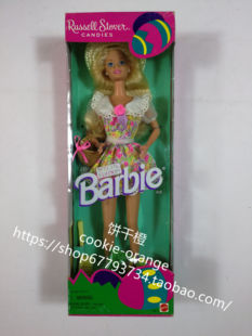 发 Barbie Russell Stover Candies1995 罗赛尔糖果芭比花裙