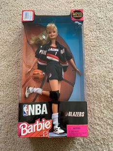 Portland NBA Trail Blazers 波特兰开拓者队篮球 预 1998 Barbie