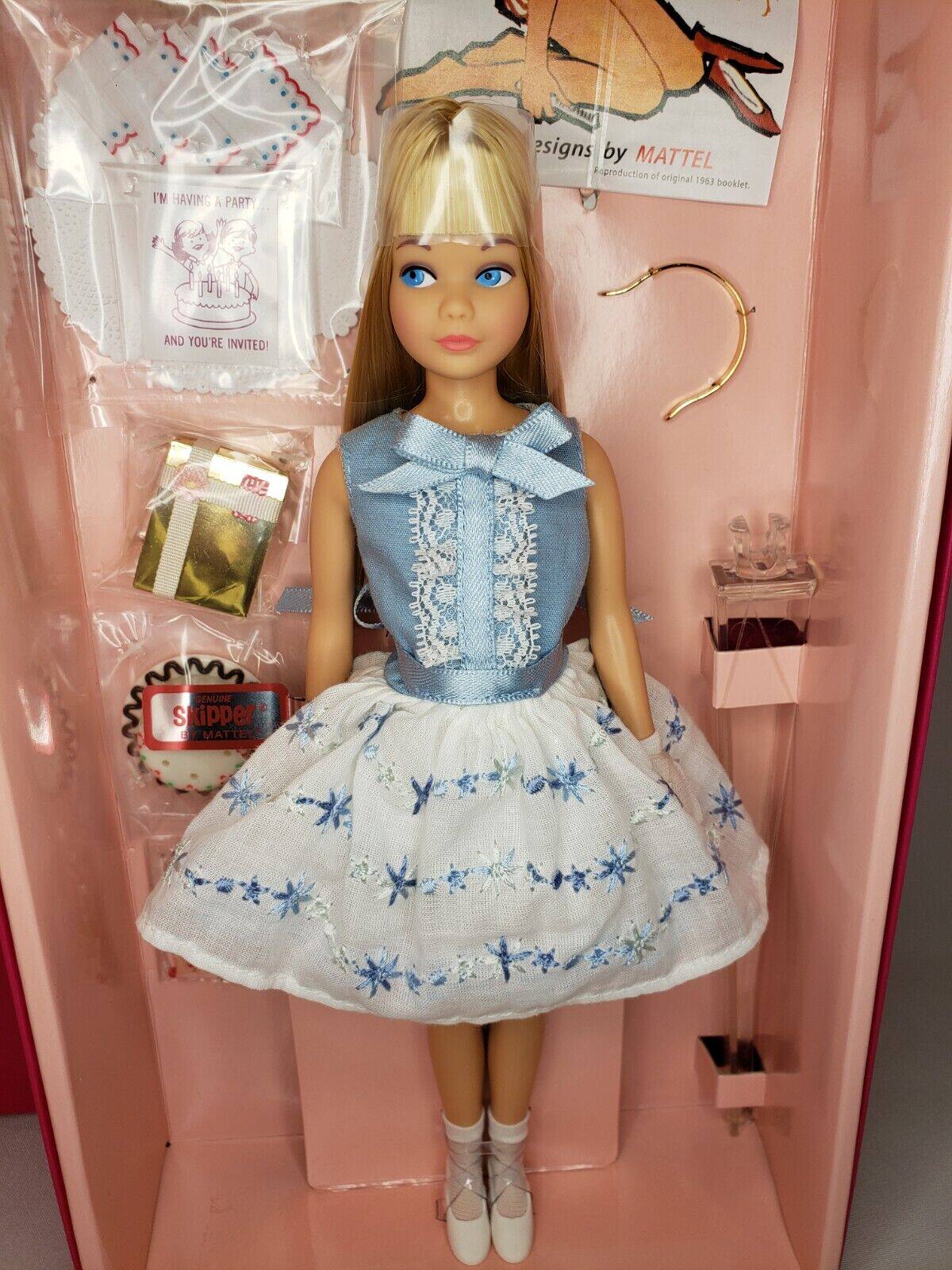 预 Barbie Skipper Blonde 2013 50周年芭比妹妹娃娃 金标珍藏