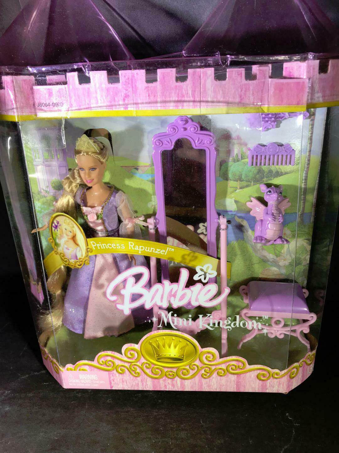 发 Barbie Mini Kingdom Rapunzel 迷你长发公主丽宝莎芭比娃娃