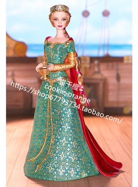 发Barbie Legends of Ireland Spellbound Lover 2005 爱尔兰芭比