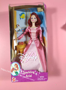 预 Disney Sparkling Ariel 2001 小美人鱼爱丽儿娃娃