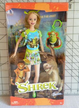 预 Barbie Shrek 2004 正品绝版怪物史莱克芭比娃娃