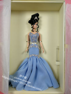 发 Barbie The Soiree Silkstone 2007 社交舞会芭比娃娃ST 金标