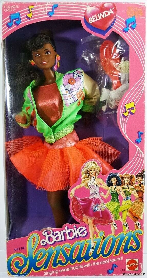 预 Barbie and The Sensations Belinda 1987 正品绝版芭比娃娃