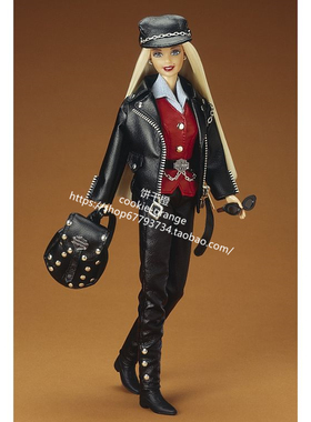 发 Barbie Harley Davidson 1997 哈雷机车合作款芭比娃娃 1号