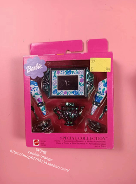 发 Barbie Special Collection 26199 26248 芭比娃娃配件餐具