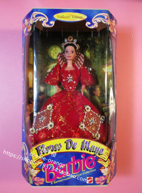 发 Barbie Philippines Flores De Mayo Reyna Fe 63820 芭比红色