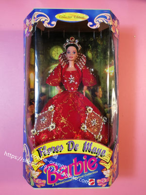 发 Barbie Philippines Flores De Mayo Reyna Fe 63820 芭比红色
