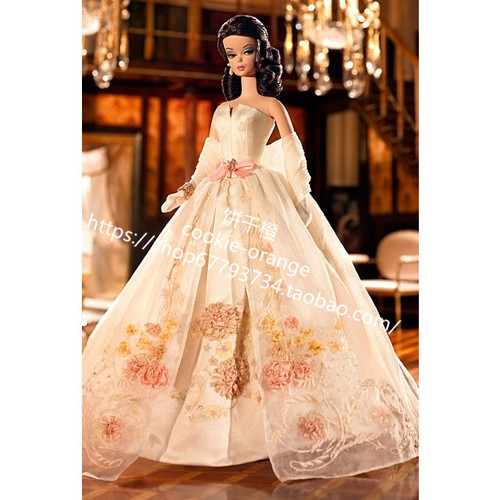 发 Barbie Lady Of The Manor Silkstone 2005 庄园夫人芭比ST