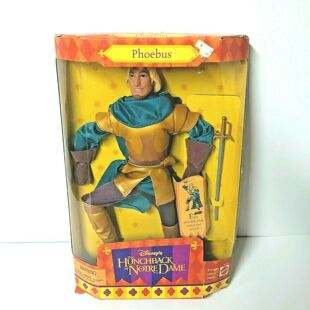 预 Disney The Hunchback of Notre Dame Phoebus 钟楼怪人娃娃