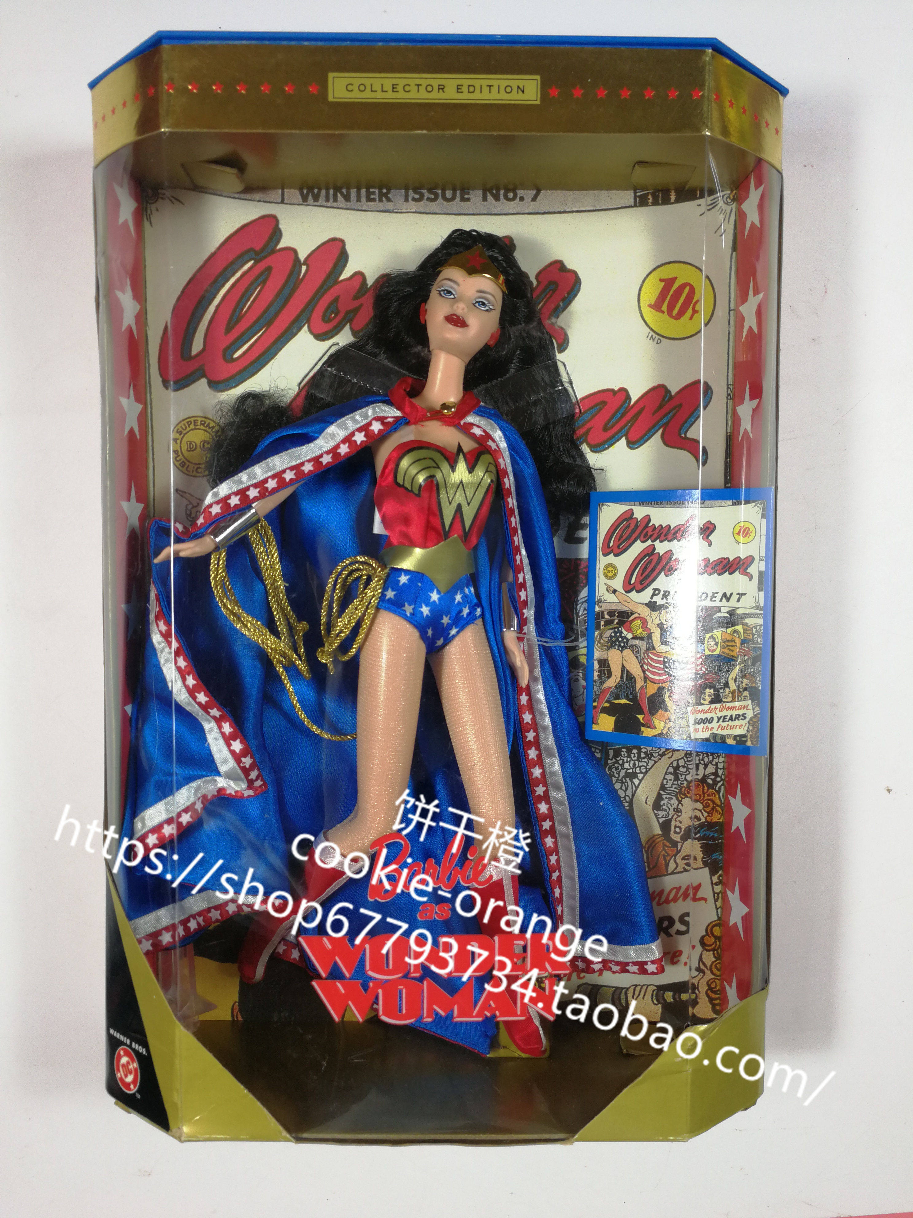 发 Barbie Wonder Woman 1999 神奇女侠芭比娃娃