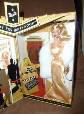 发 Barbie Hooray for Hollywood 2002 喝彩好莱坞芭比娃娃