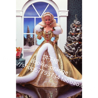 发 Barbie Happy Holidays 1994 正品绝版假日芭比娃娃