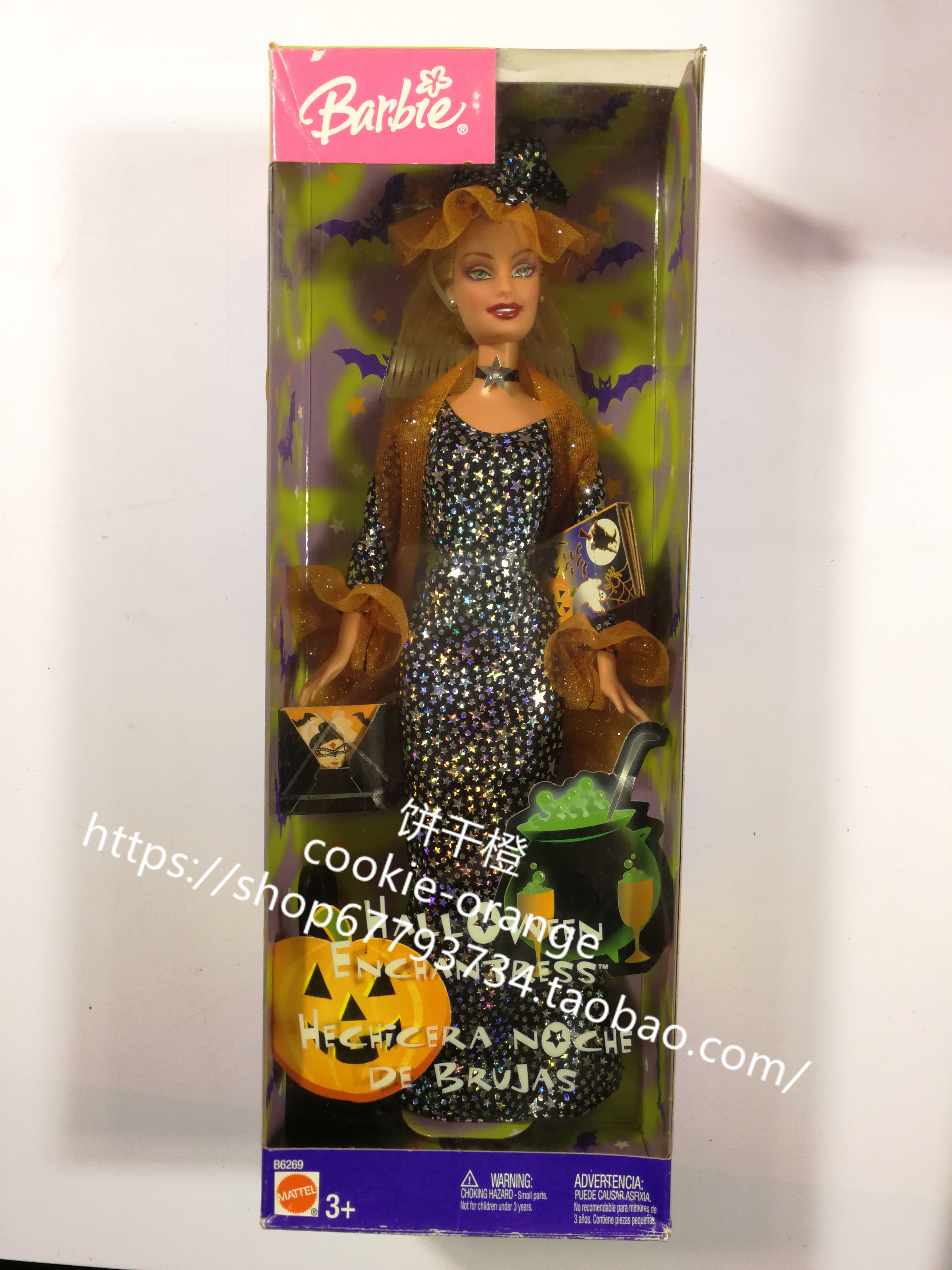 预 Barbie Halloween Enchantress 2003 万圣节芭比娃娃