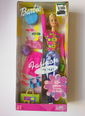 预 Barbie Fashion Frenzy 2002 时尚狂潮芭比娃娃