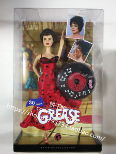 Rizzo Dance 芭比娃娃 Barbie 粉 电影款 Grease 2008 预 Off