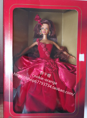 预 Barbie Radiant Rose 1996 闪耀玫瑰芭比娃娃 黑皮