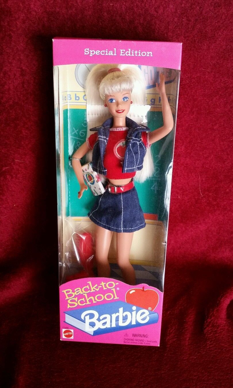 发 Barbie Back to School 1996 重返校园芭比娃娃