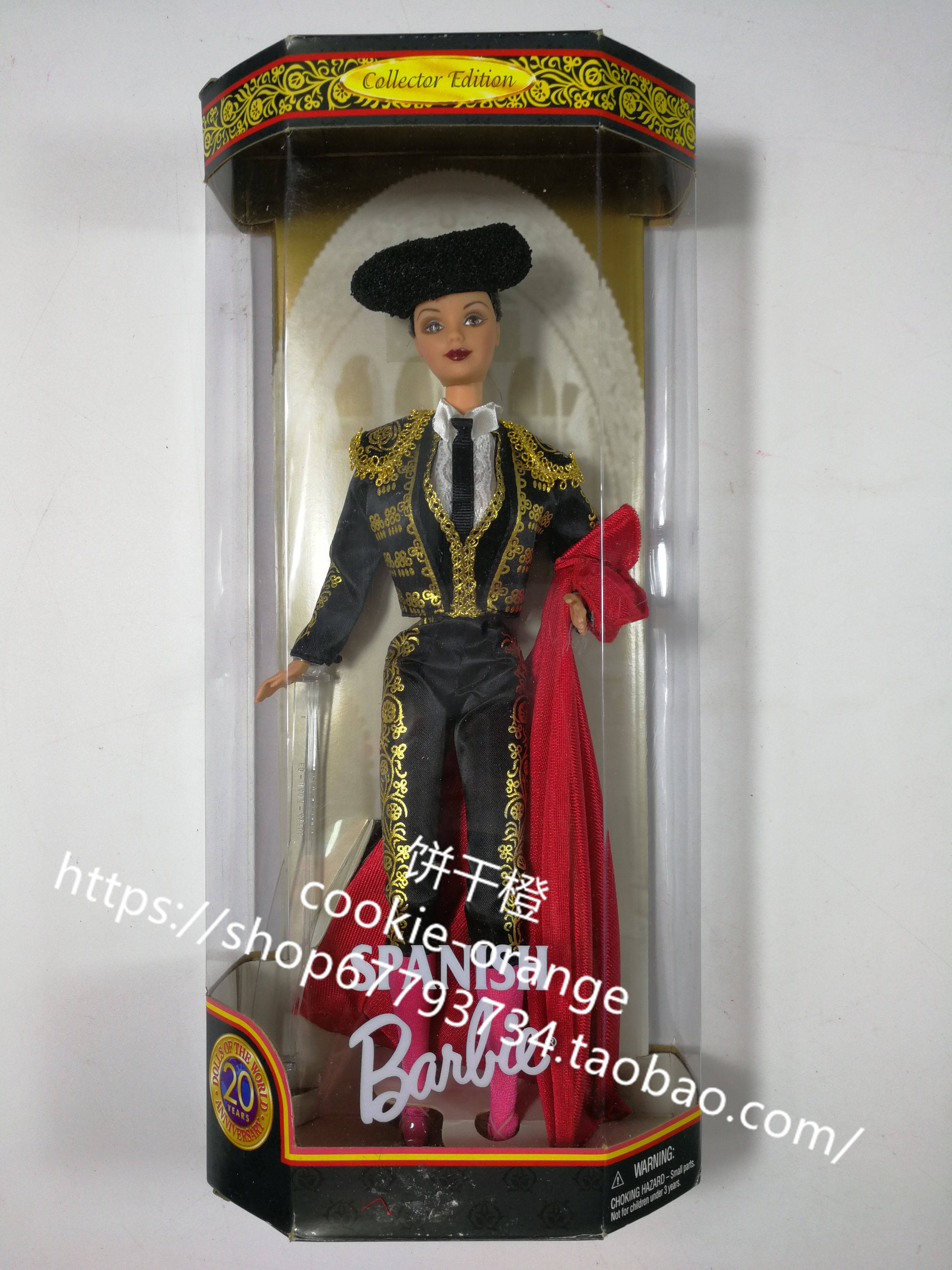 发 Barbie Spanish 1999 西班牙世界风情芭比娃娃