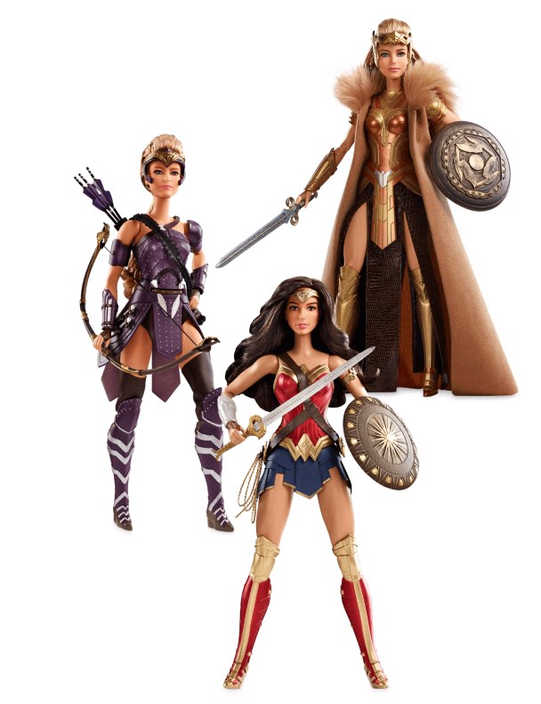 预 芭比娃娃Barbie芭比之神奇女侠珍藏版 女孩玩具生日礼物