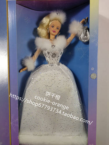 发 Barbie Winter s Reflection 2002 冬日芭比娃娃