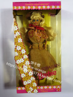 预Barbie Dolls of the World Australian 1992 澳大利亚世界风情