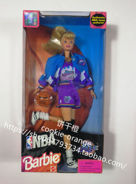 预 Barbie NBA Utah Jazz 1998 犹他爵士队篮球芭比