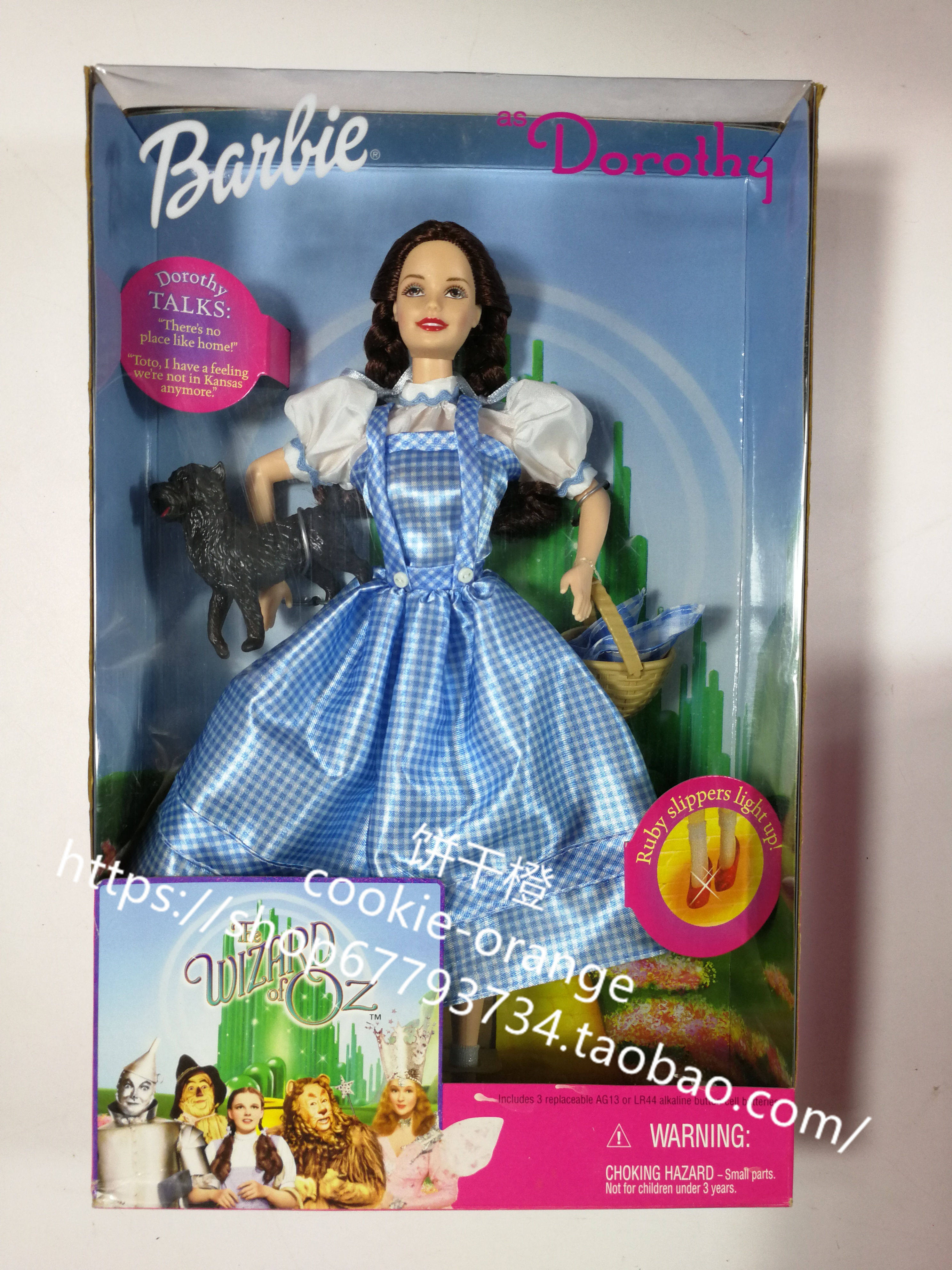 发 barbie dorothy the wizard of oz 1999 奥兹巫师多萝西芭比