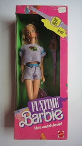 预 barbie funtime 1986 芭比娃娃
