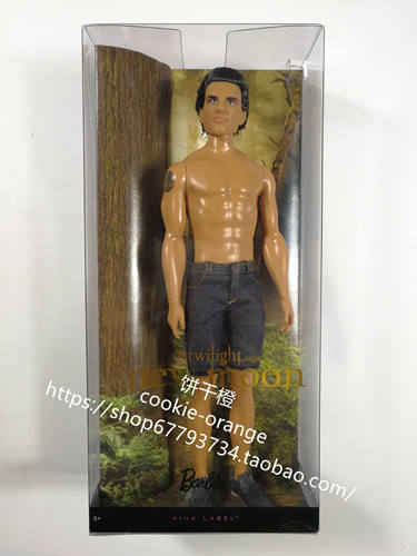 预 Barbie The Twilight Saga Jacob 2009 暮光之城新月雅各布
