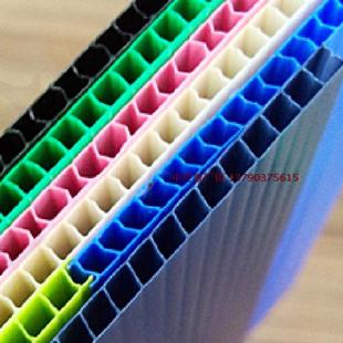 PP中空塑料板隔板阻燃防静电万通板周转箱刀卡塑胶垫板非纸板木板