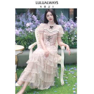 白色恋人 LULUALWAYS 新款 商场同款 甜美公主风上衣女 25秋季