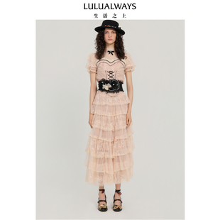 白色恋人 LULUALWAYS 新款 25秋季 甜美公主风上衣女 商场同款