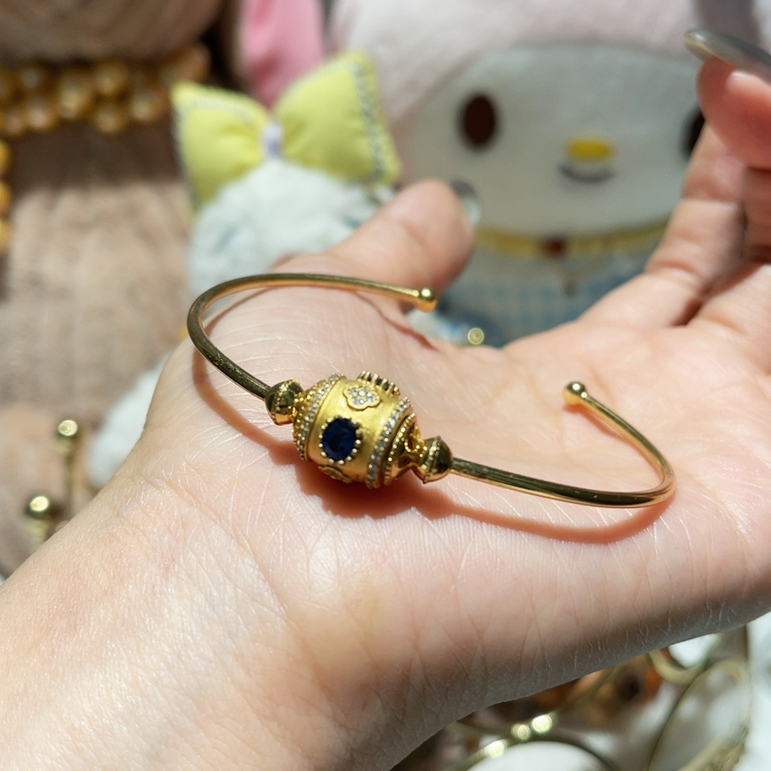 925银蓝宝石手环