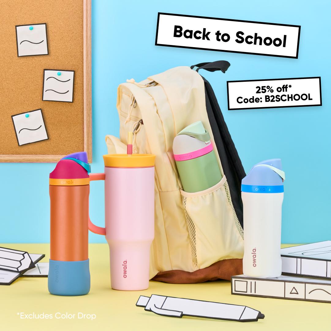 owala水杯同款随身杯不锈钢保温杯大容量车载汽车创意弹跳水果杯