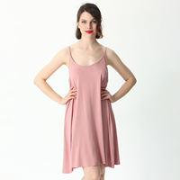 Summer extra-large 240-pound halter dress, loose and plump, 200-pound overweight girl base dress, home sleeping dress thumbnail 4