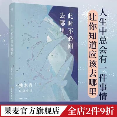 此时不必问去哪里 独木舟 长篇小说 小嘉推荐 青春文学 励志 爱情小说 果麦文化出品