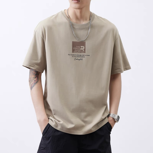 半袖潮牌青少年220g纯棉T恤