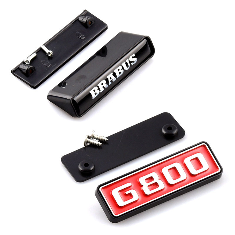 适用于奔驰G级 S级 G500W222 S320s350s450中网巴博斯标志 BRABUS