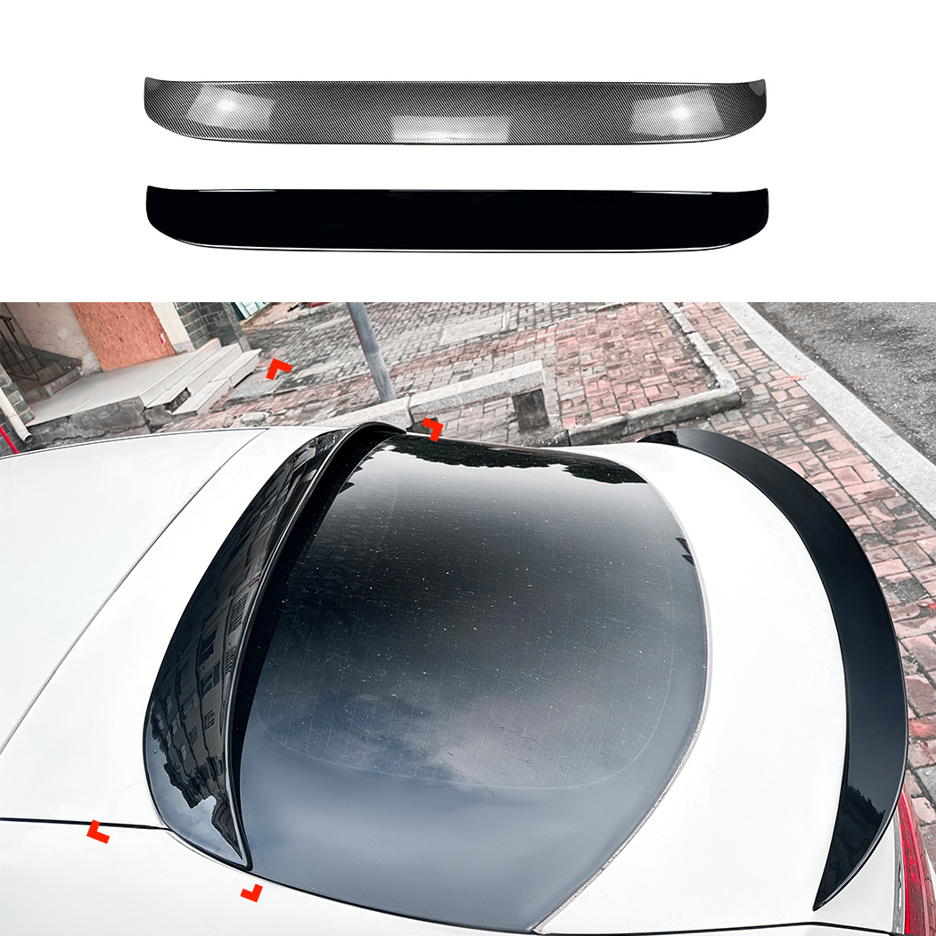 适用16-22年奔驰C253 GLC260 GLC300 Coupe改装AMG顶翼尾翼扰流板