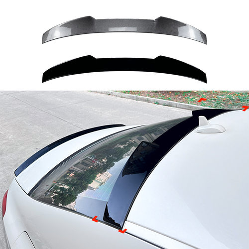 适用11-18年奔驰C218 CLS260/300/350改装刀锋顶翼尾翼扰流板外饰