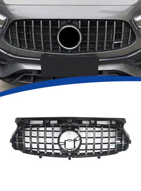 适用20-23款奔驰H247运动版GLA200 220 260改装GT竖条中网前格栅