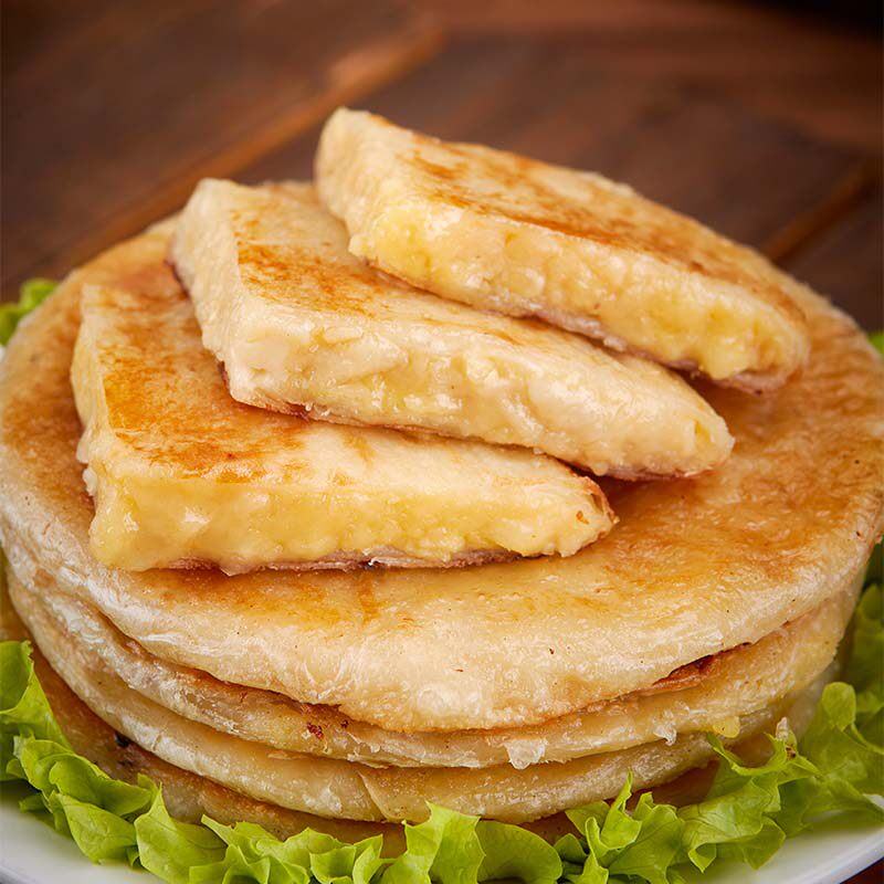 亚明芝士榴莲馅饼网红酥皮饼速冻早餐半成品特色食品空气炸锅食材