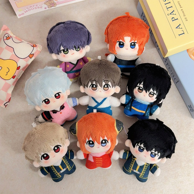 银魂努努体10cm棉花娃娃银时神威神乐冲田总悟桂小太郎玩偶周边女