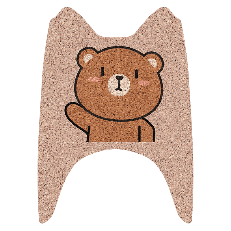 适用于雅迪爱玛电动车脚踏垫摩托车脚垫电瓶车脚踩垫踏板防水垫子