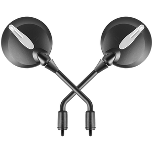 电动车后视镜副厂雅迪通用电瓶车台铃反光镜冠能专用镜子m6倒车镜